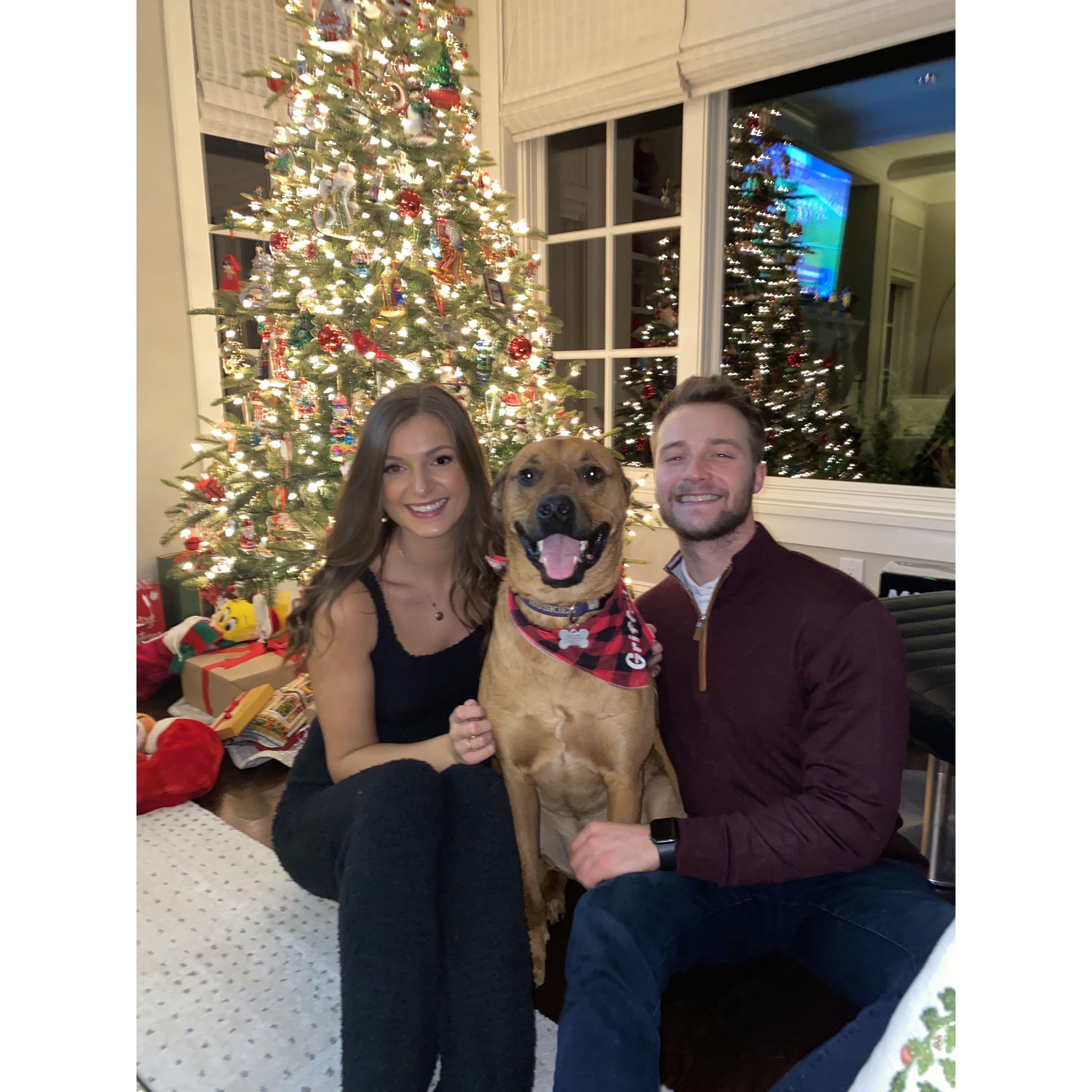December 25, 2021: Our first Christmas together. We said "I love you" for the first time on Christmas Eve!