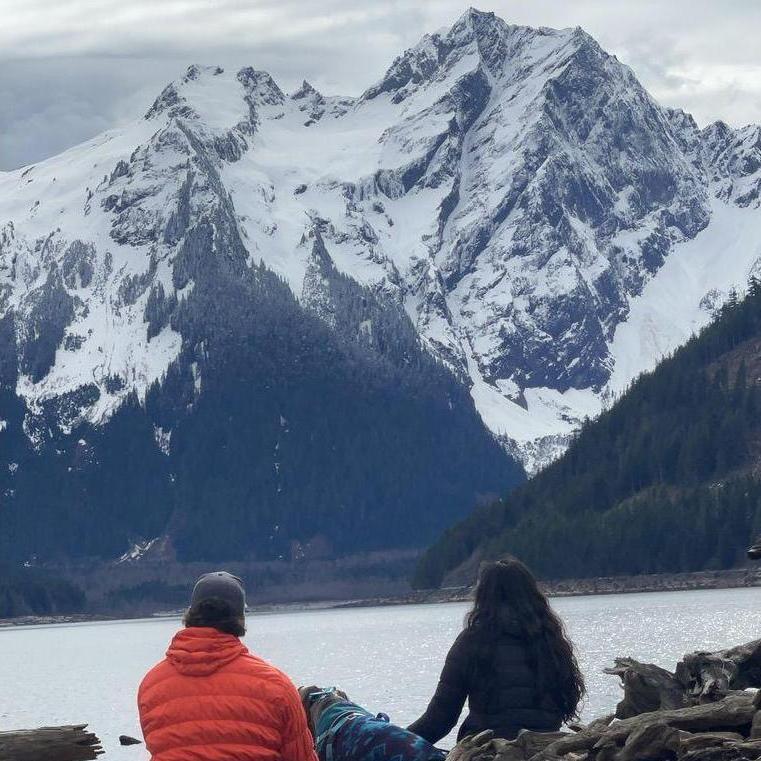 Jones Lake, where Dan would propose the next day