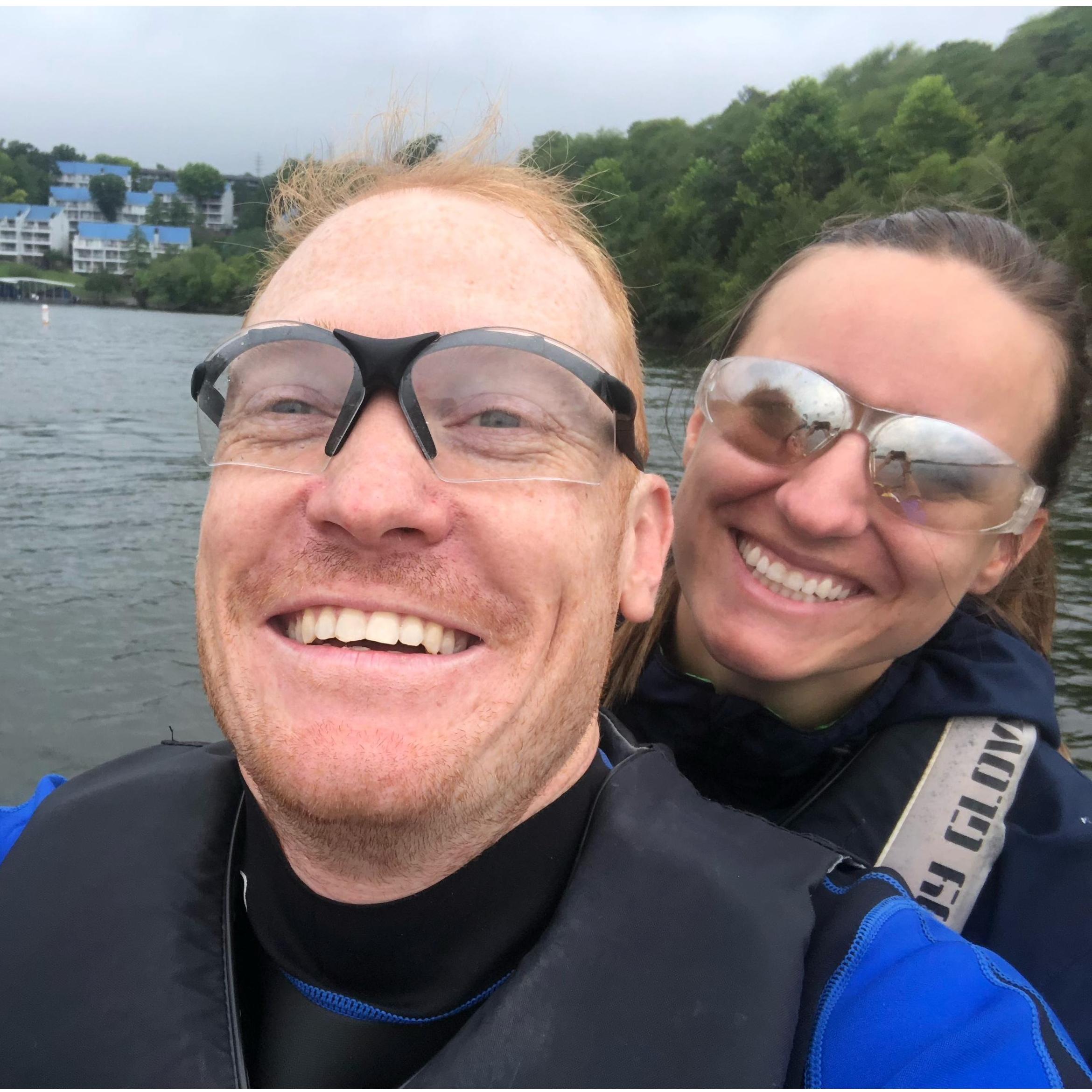 Out for a chilly/rainy jets ride :)