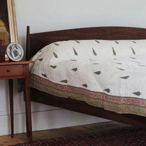 The Roseland Bed - American Black Walnut