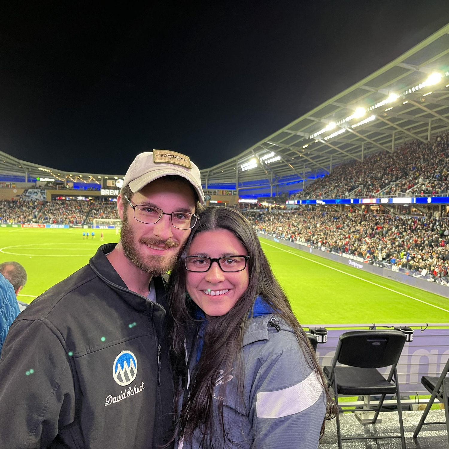 We attended a huge USWNT soccer game in St. Paul!