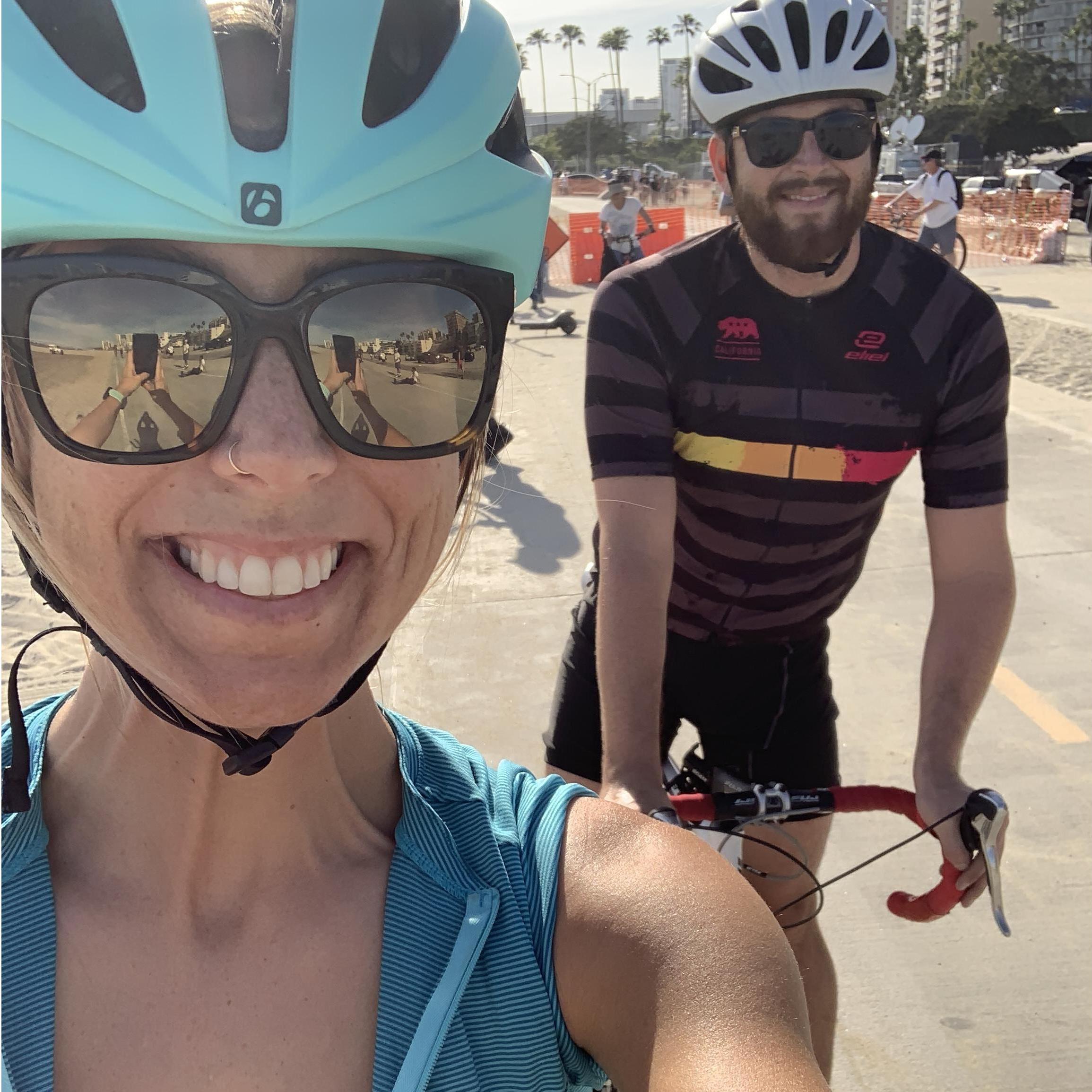 Jamie is training for an Ironman which means Randy is training for an Ironman!