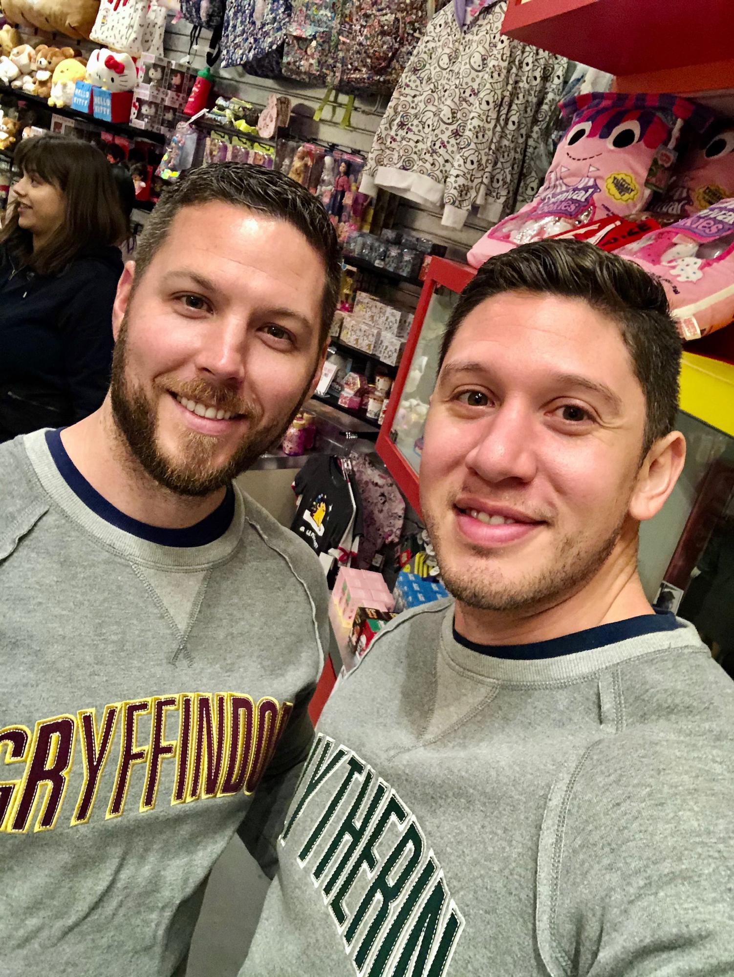 Being kids at Universal Studios