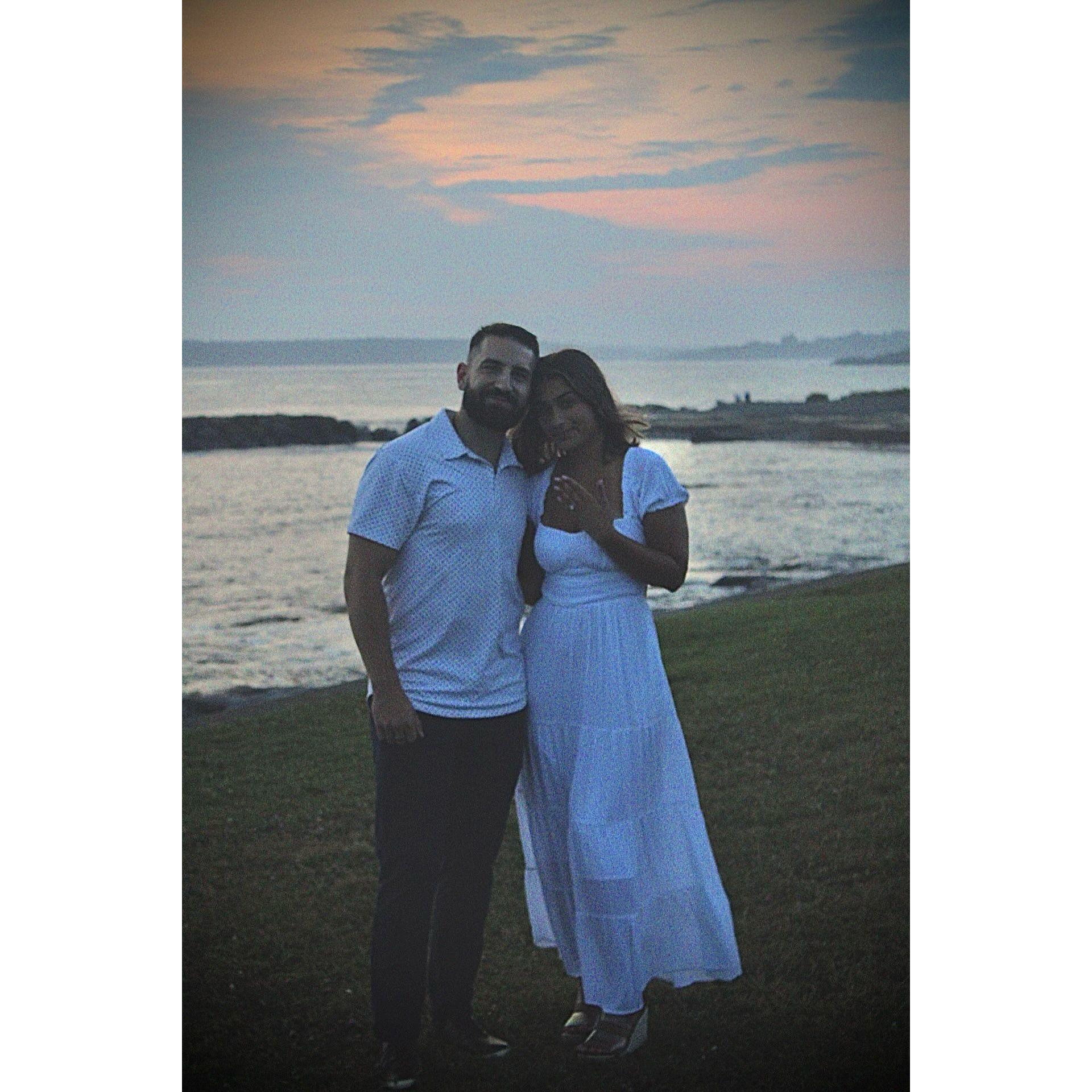A young, photographer in the making was driving by during the proposal and stopped traffic. He later found us to take these photos and share that his grandfather proposed to his grandmother here.