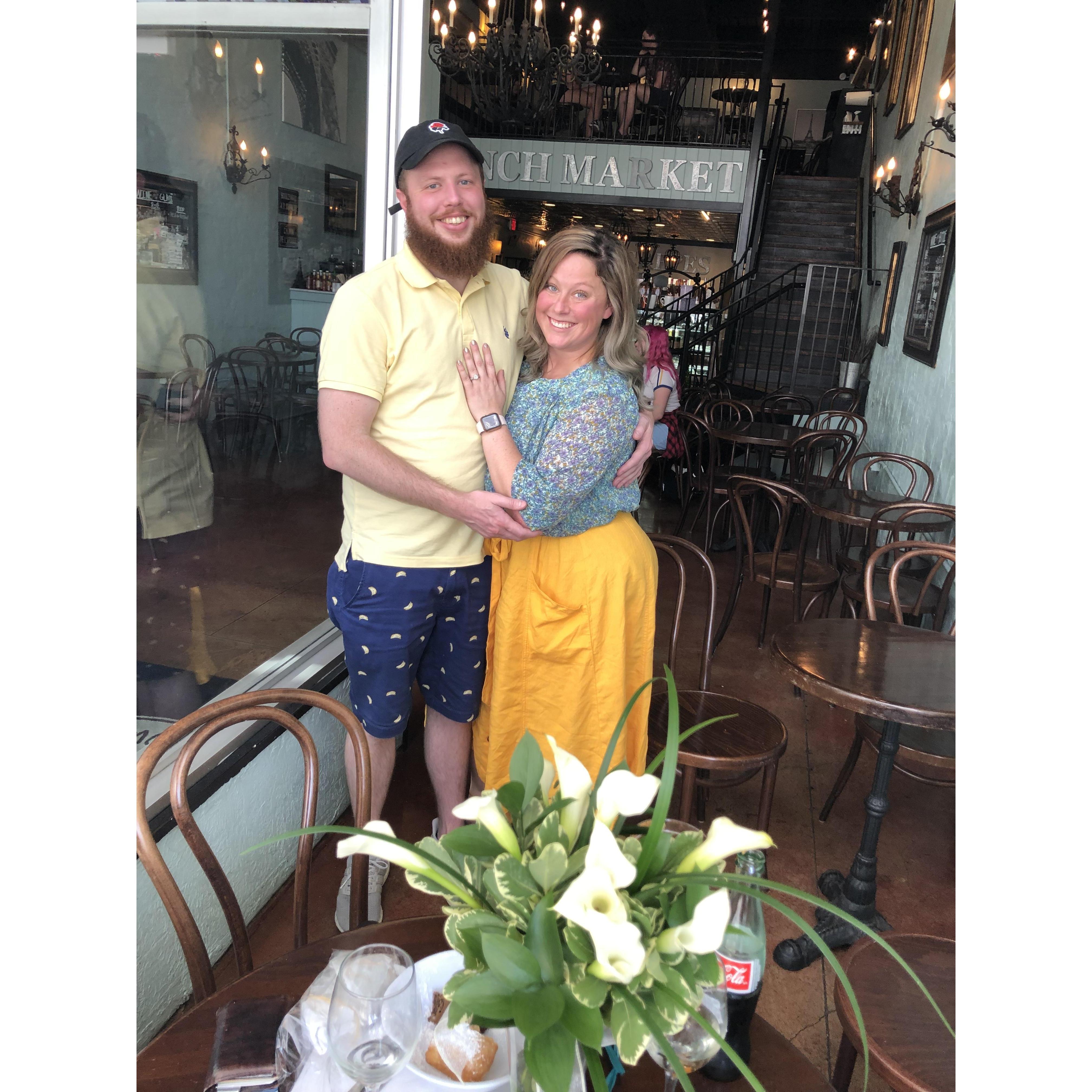 She said Oui to we ♥️