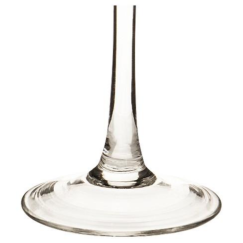 2ct Monogram Gold Rim Champagne Flute - A
