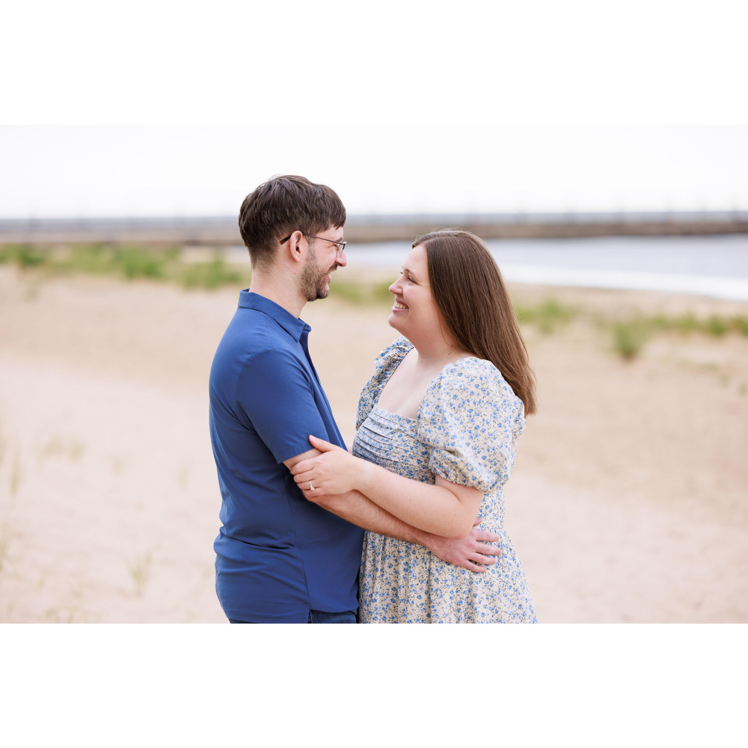 Engagement photos in Door County taken in June 2024 by Jason Mann Photography. You will see other photos from this shoot on our website's home page.