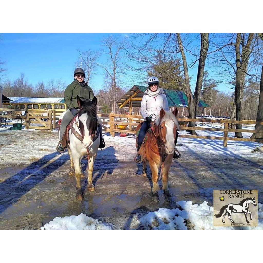 Felipe is scared of horses.