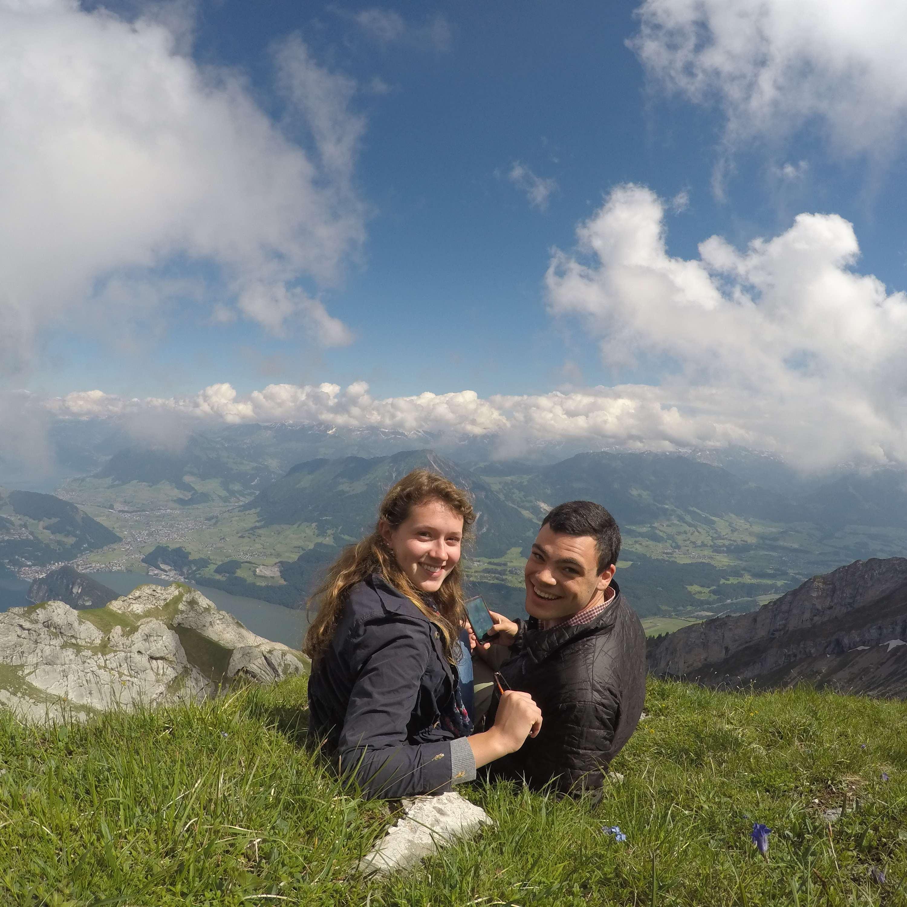 Atop Mt. Pilatus