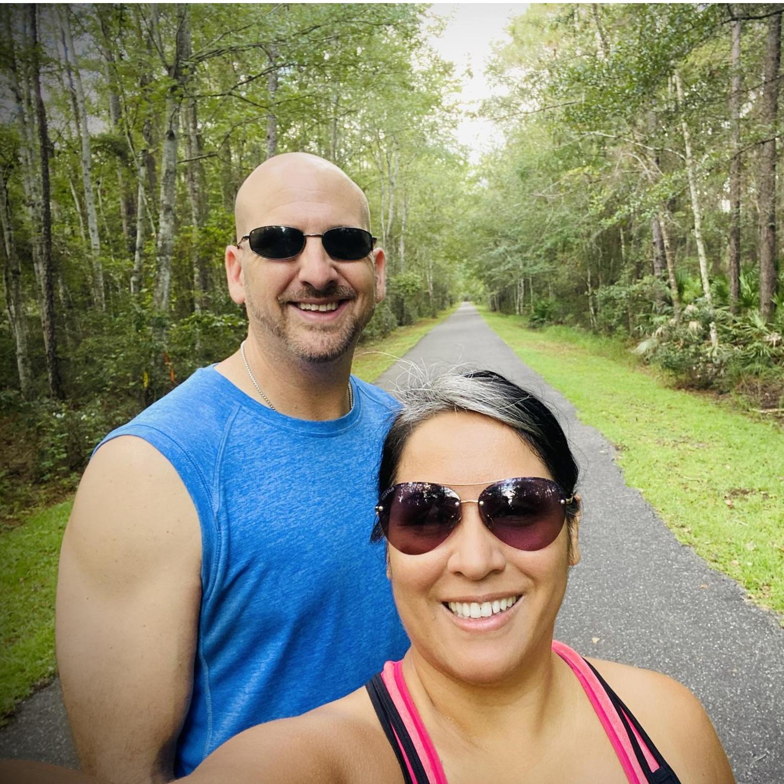Walking the trails