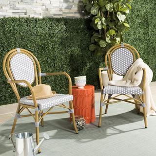 Rosen Stacking Outdoor Arm Chair, Set of 2