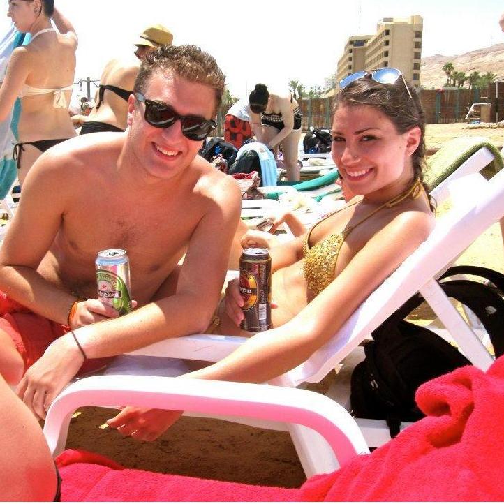 Birthright, First A&G Photo, Dead Sea 2012