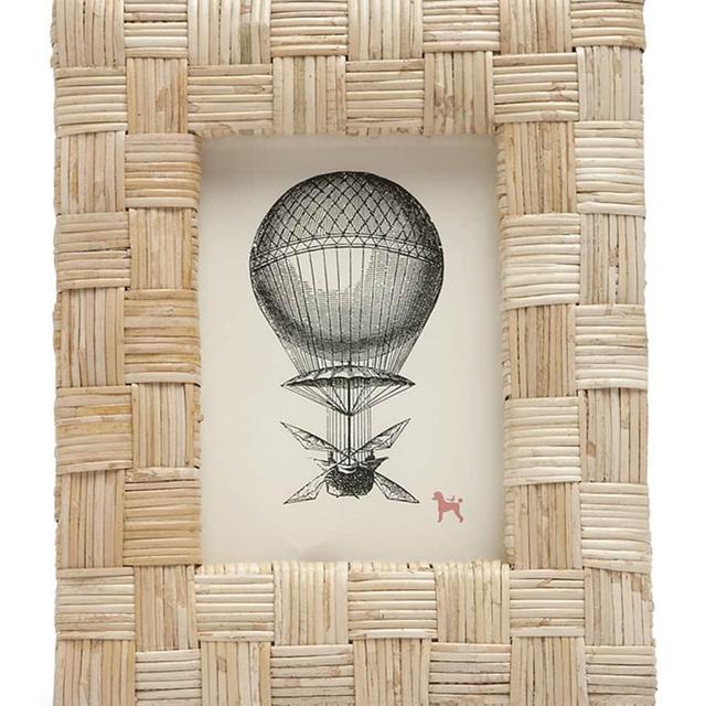 Pigeon and Poodle | Grasse Natural Cane Picture Frame (5" x 7")