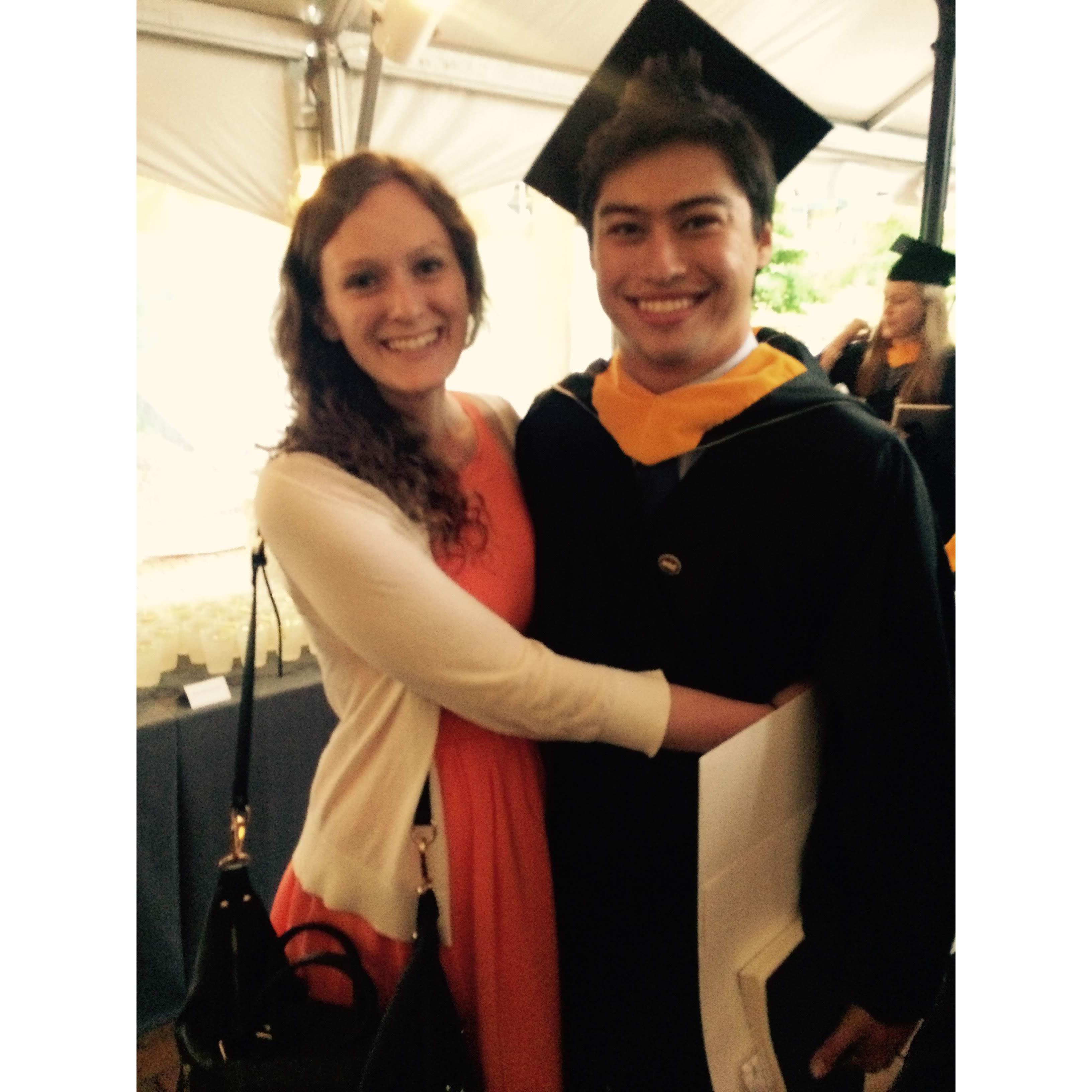 Sam's college graduation