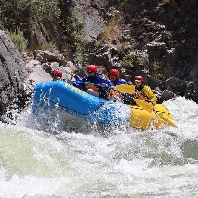 One day after Gavin popped the question, we went for a romantic river boat tour down the south fork of the Payette River :)