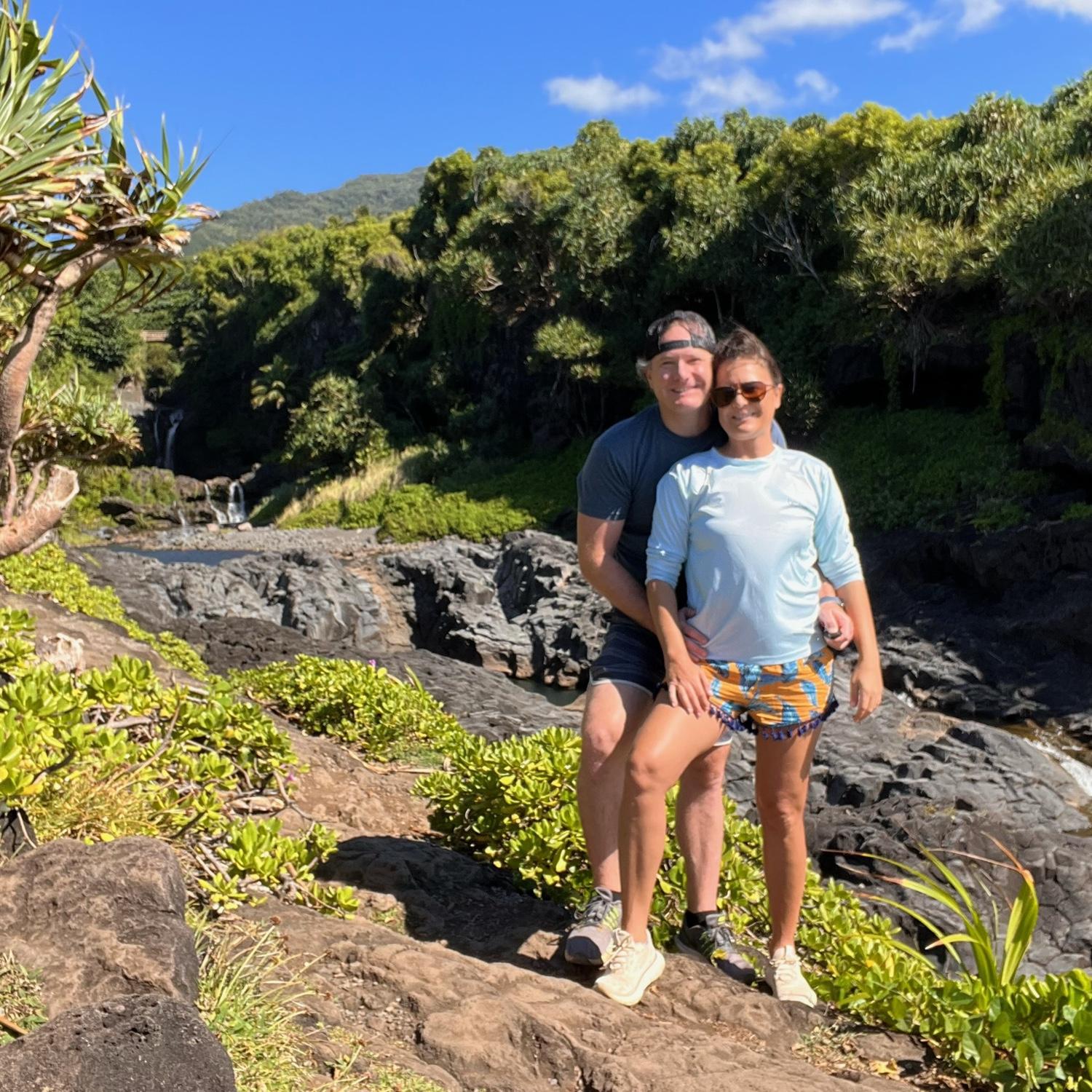 ʻOheʻo Gulch - Seven Sacred Pools. Maui, HI. Hawaiian legend says that deities used these pools as sacred bathing places.