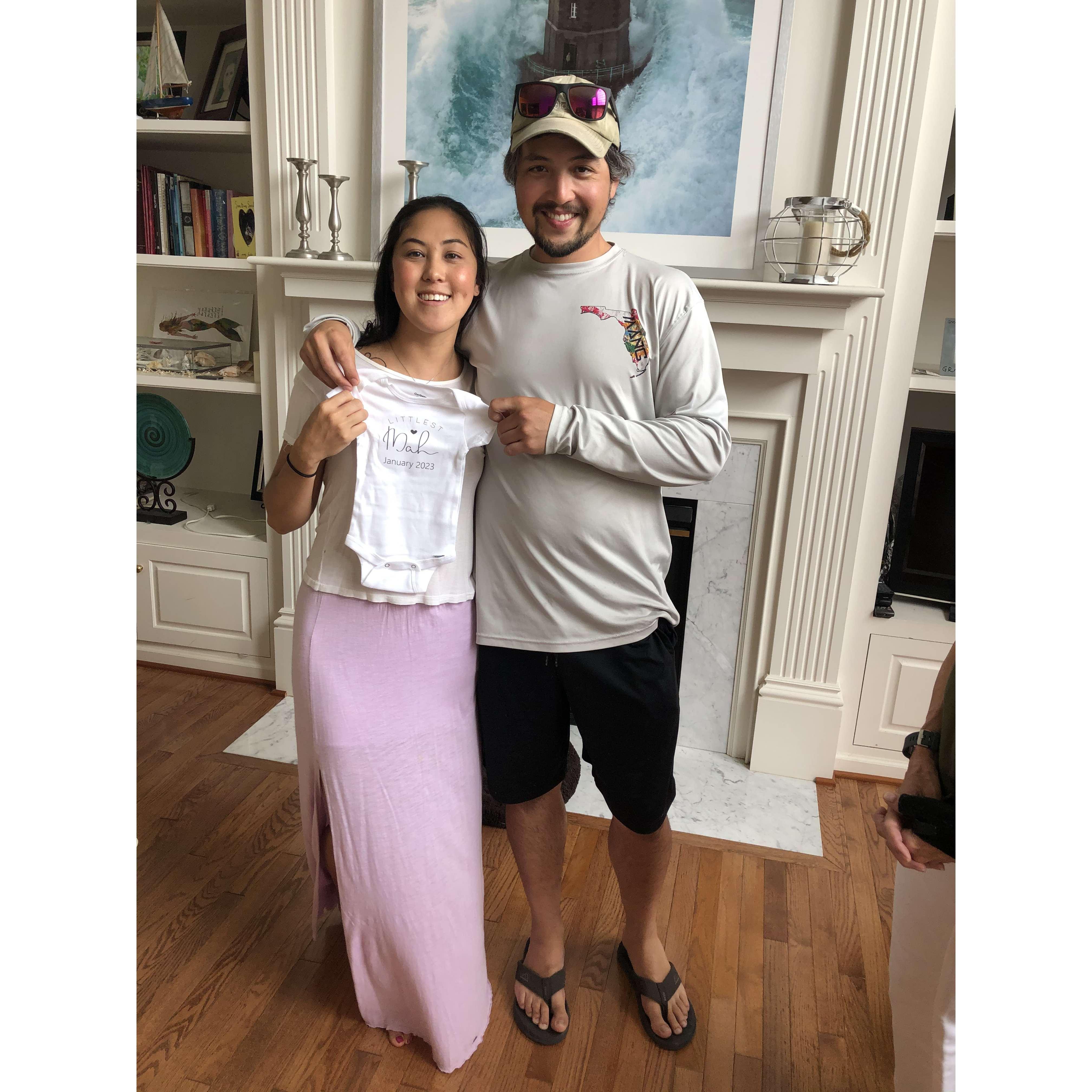 growing our family with the littlest Mah arriving January 2023, surprise!