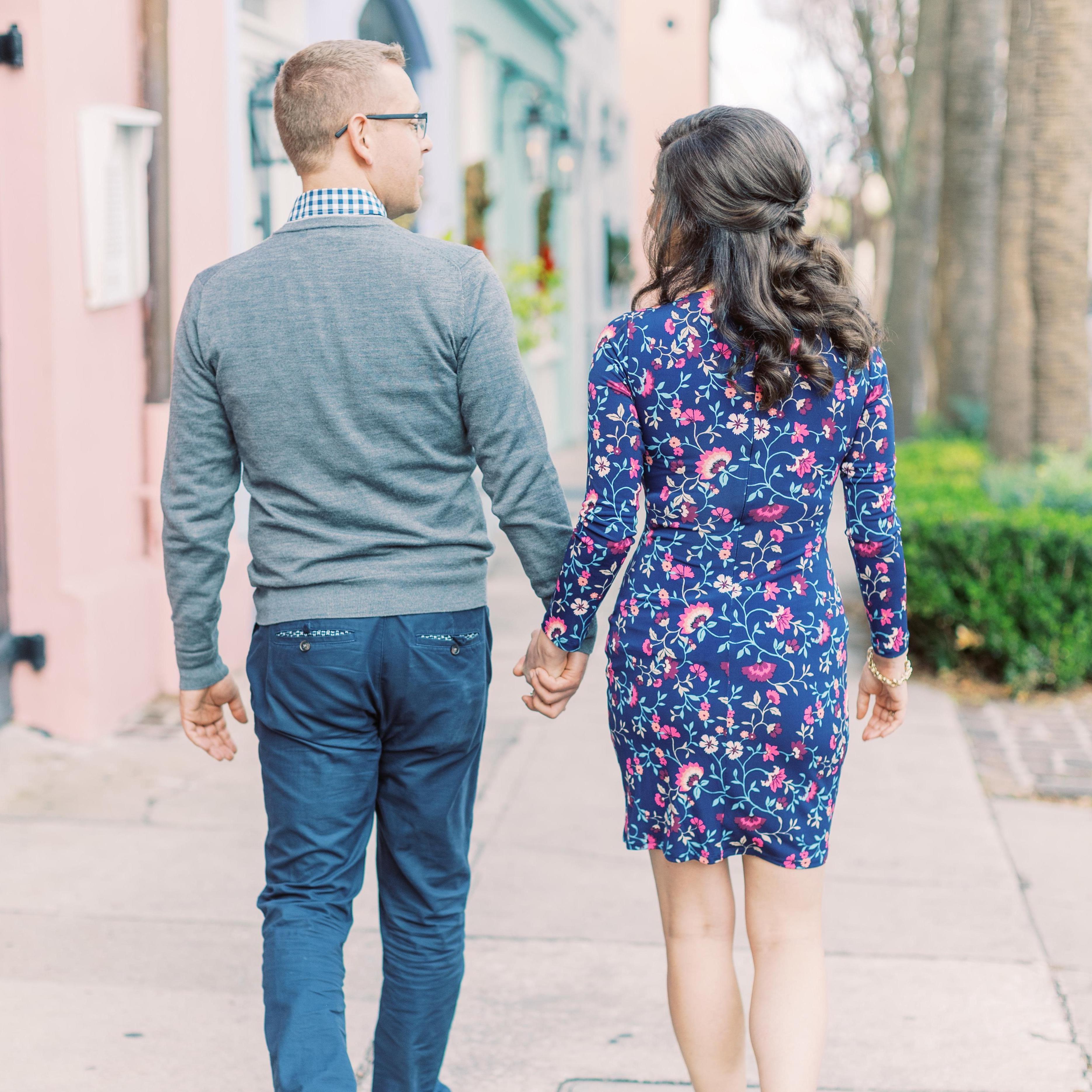 Engagement shoot in Charleston.