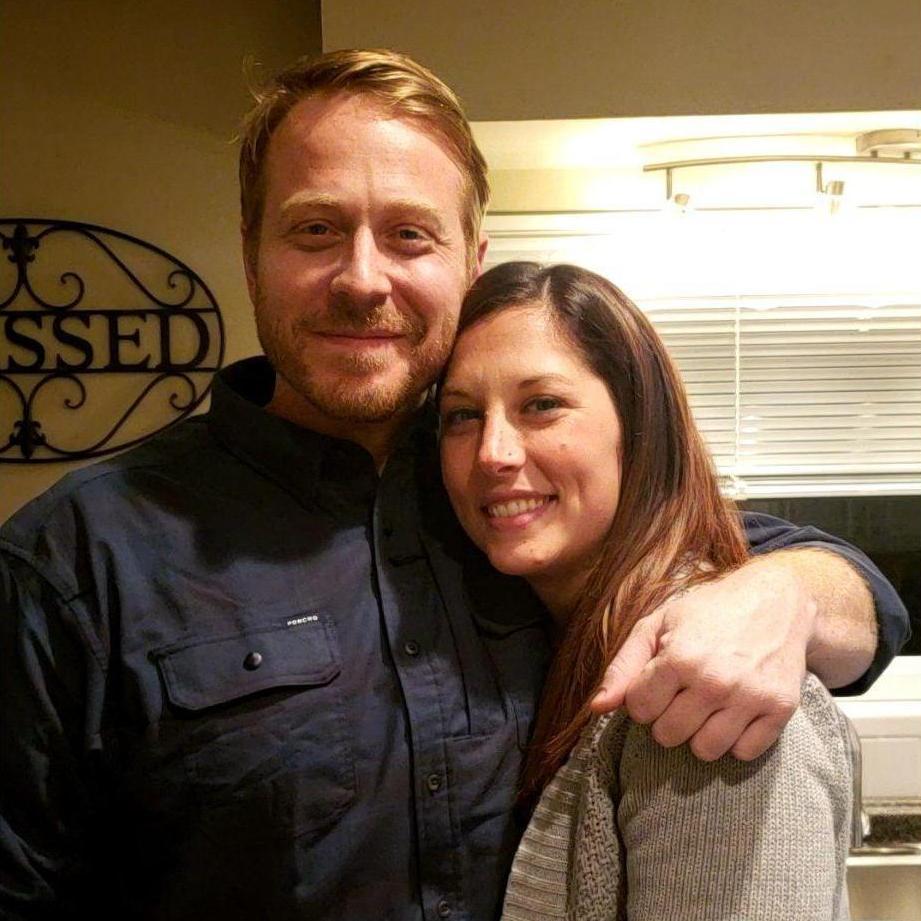 Evan's 36th birthday dinner with his family.