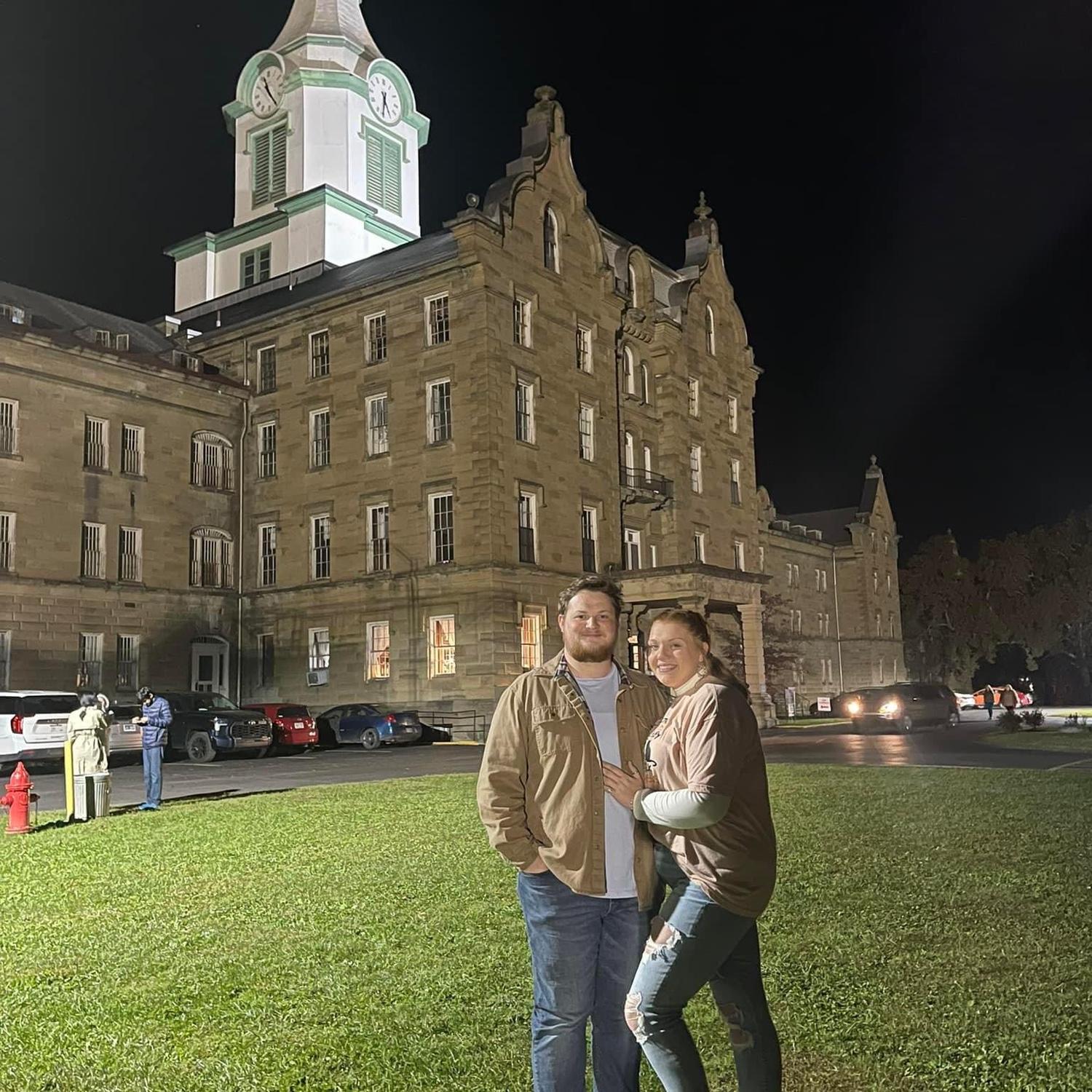 Trans-Allegheny Lunatic Asylum, unfortunately they wouldn’t keep her there.