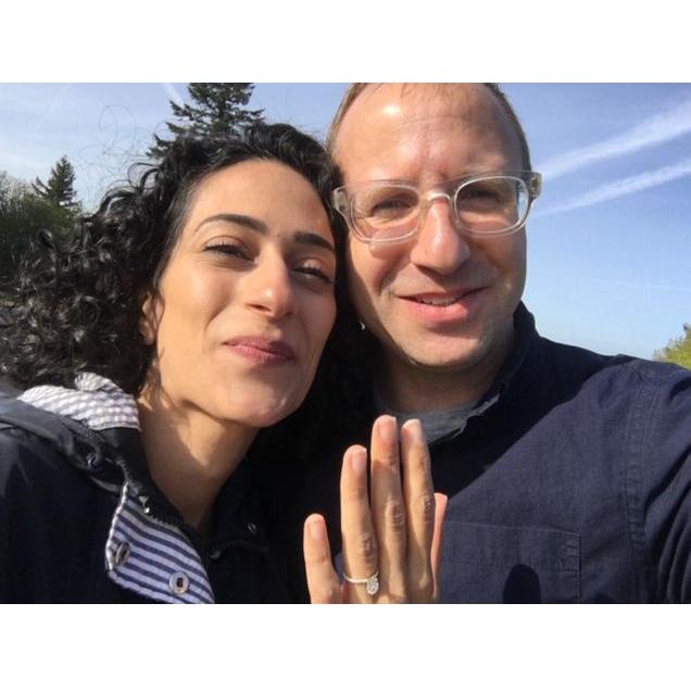 April 26, 2019 -- the day we got engaged.