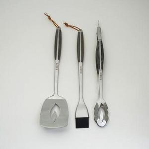 IGNITE 3pc Grilling Tool Set With PAKKA Handles