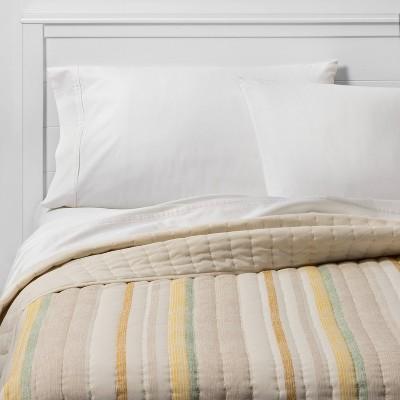 Pick Stitch Stripe Quilt - Threshold™