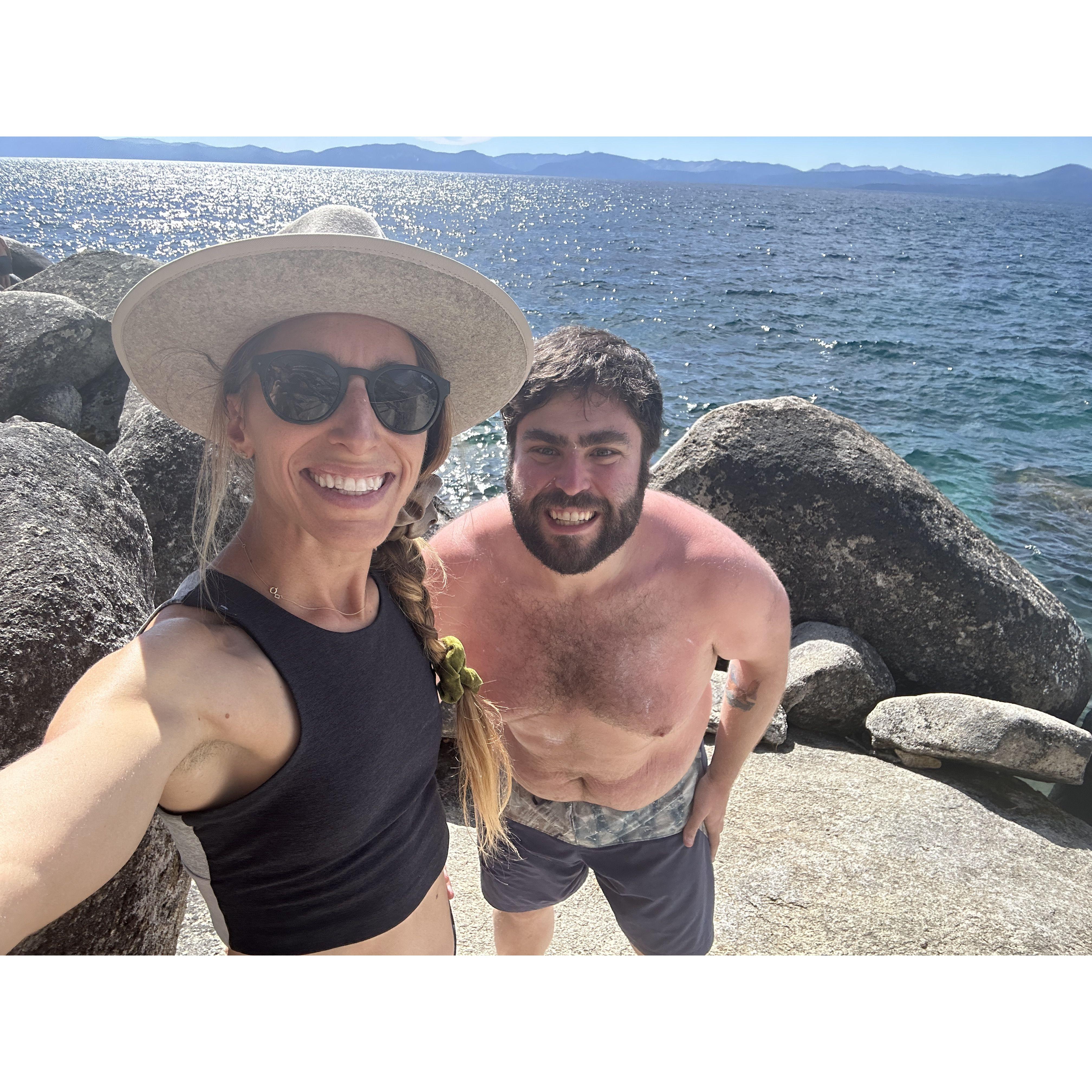 🌊 Swimming in Lake Tahoe. (2024)