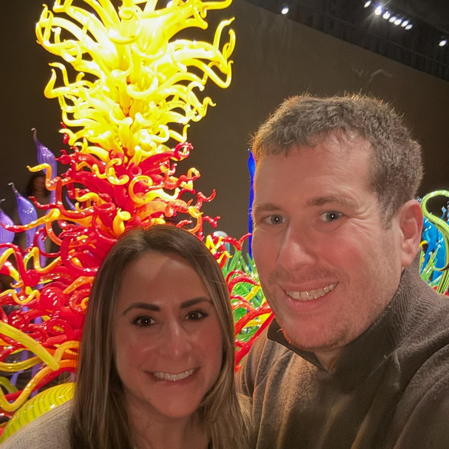 Chihuly glass museum in Seattle!