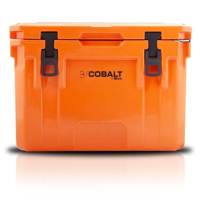 Cobalt 25 Quart Roto-Molded Super Ice Cooler | Large Ice Chest Holds Ice Up to 3 Days |