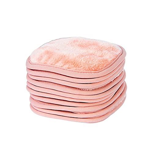 Eurow Beauty Makeup Removal Soft and Gentle Face Cleaning Cloths For All Skin Types 5 X 5 Inches 10 Pack