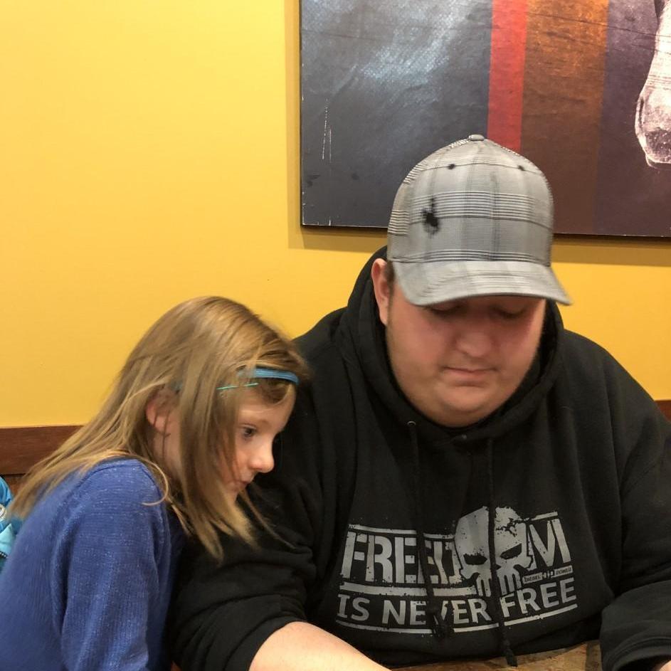 Both girls absolutely love their soon-to-be-big brother!