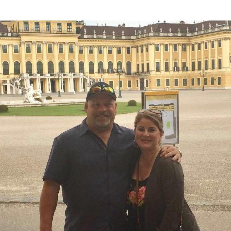 We love travelling together! Here we are in Vienna 2017.