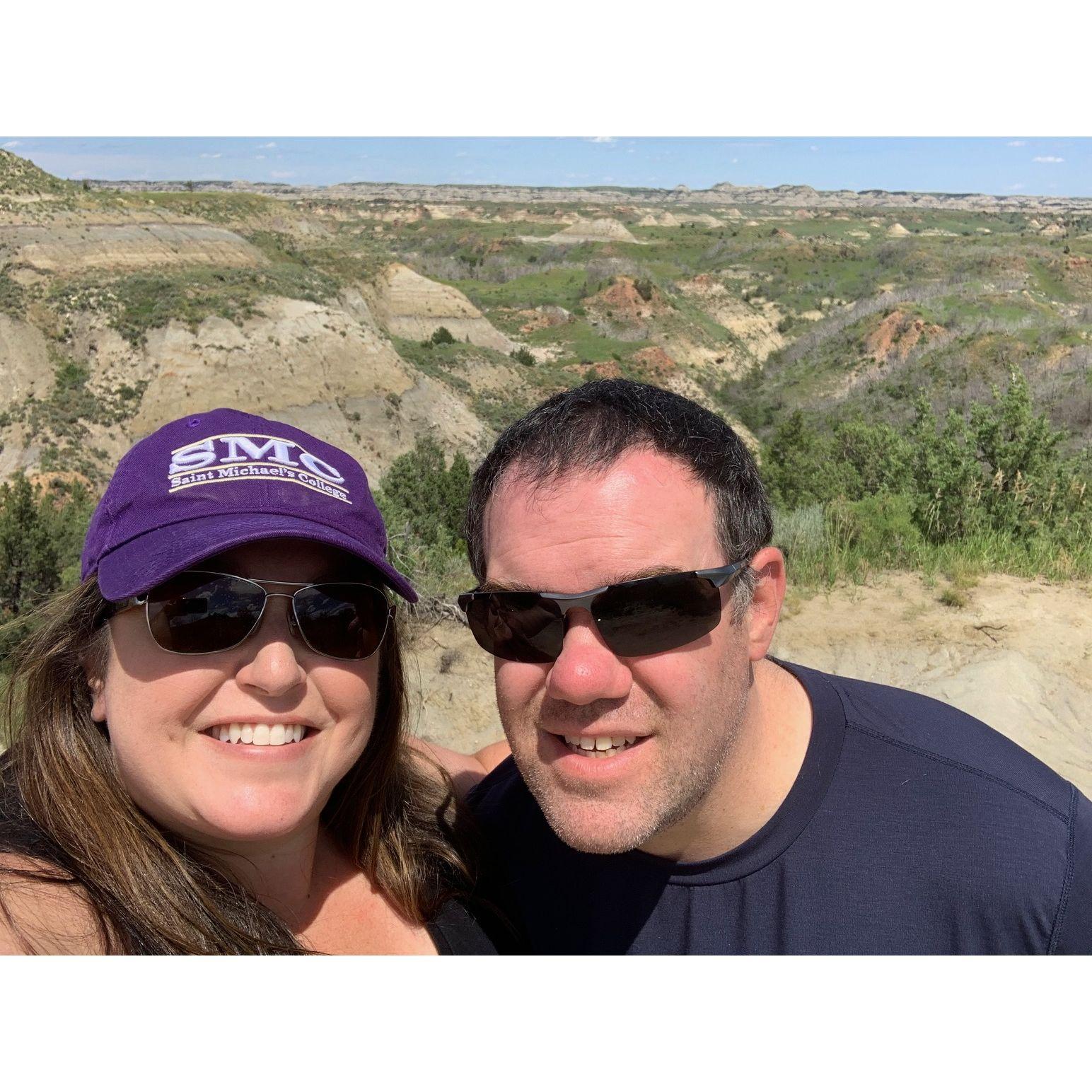 Trip to North Dakota for Bill's friend Marie's wedding - Theodore Roosevelt National Park June 2022