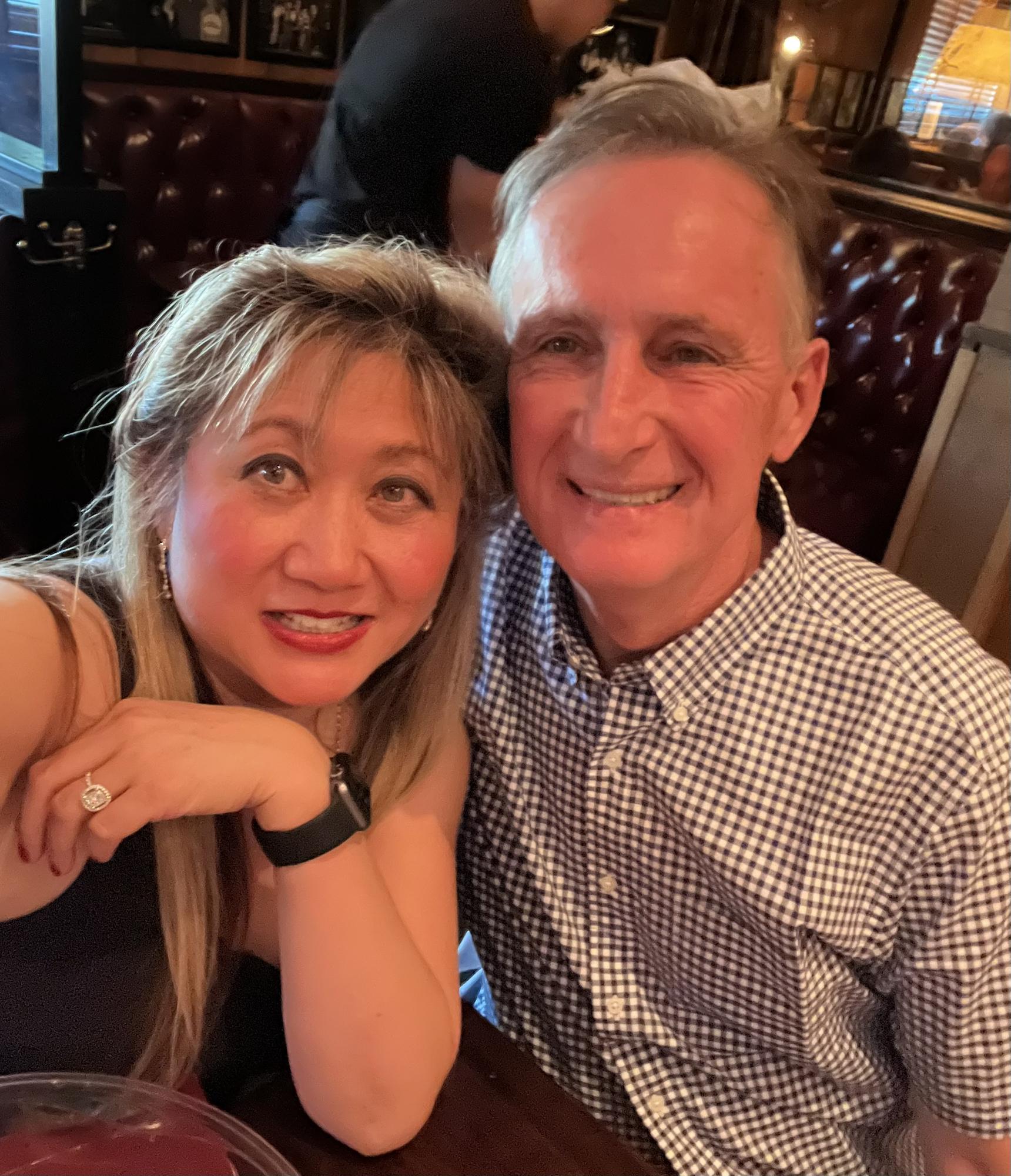 Celebrating Glen’s birthday together