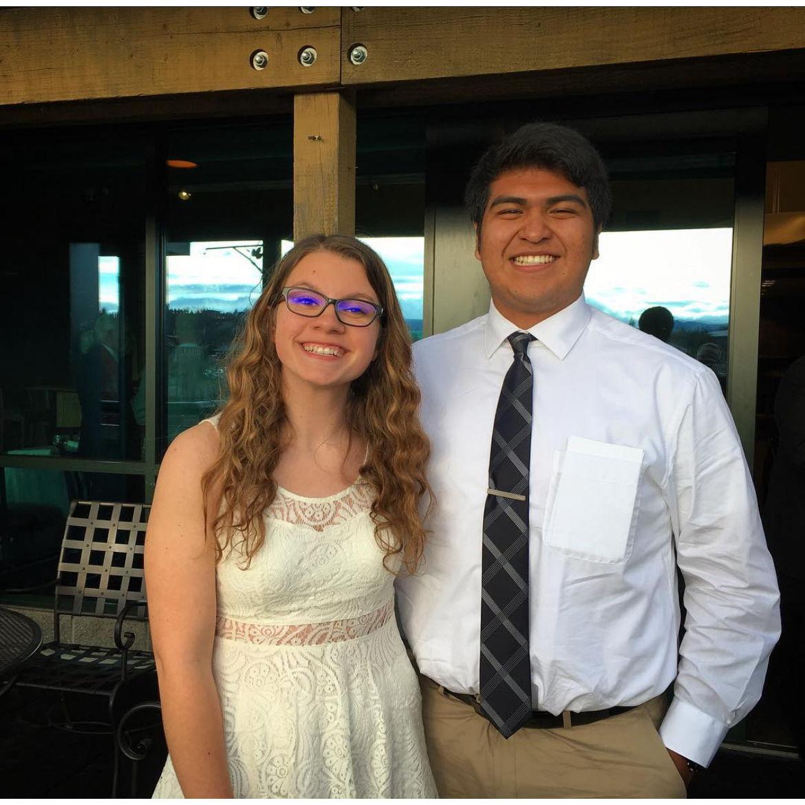 Our first public outing was at Brian's Rugby banquet in 2017
