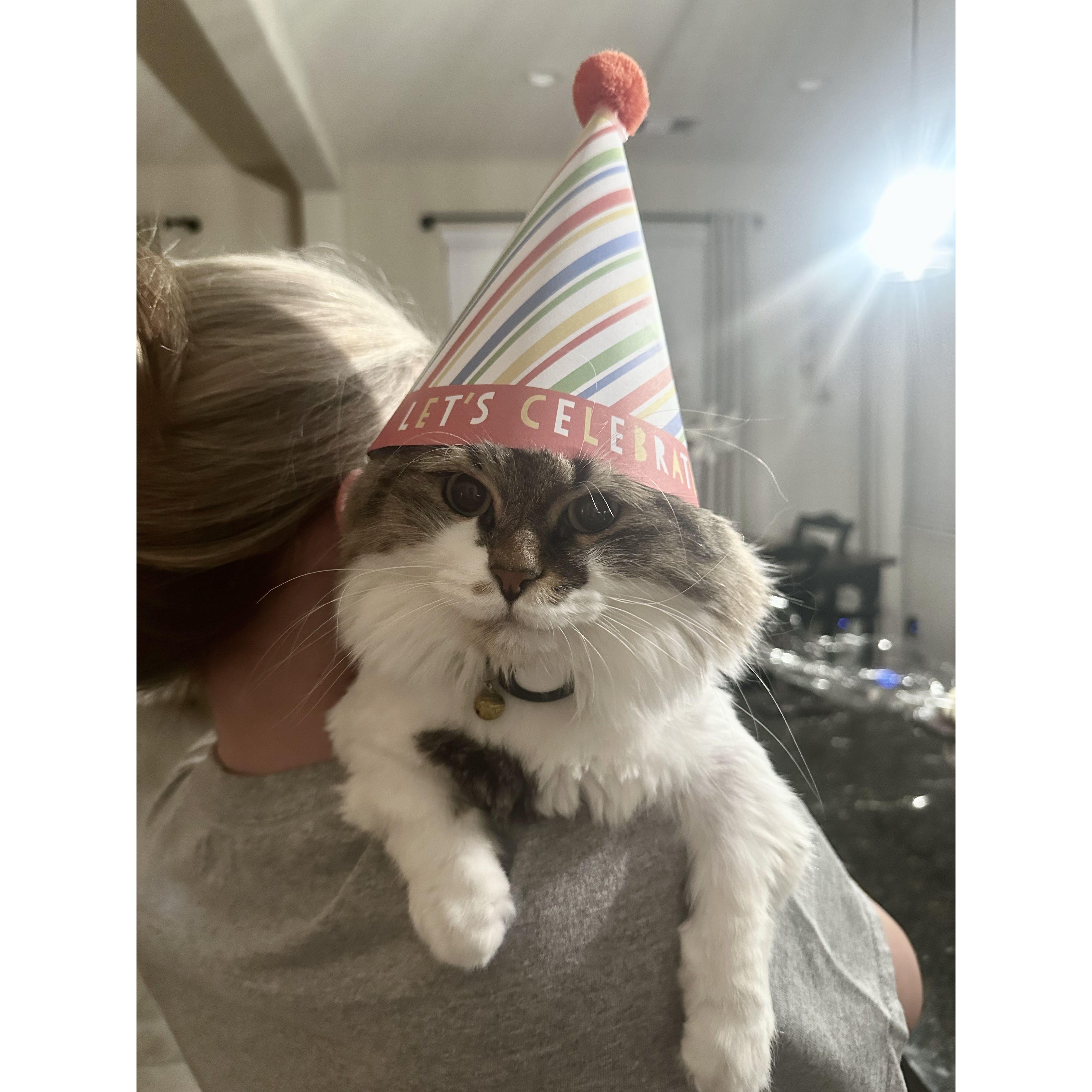 Put your party hats on!  We can't wait to celebrate with you!