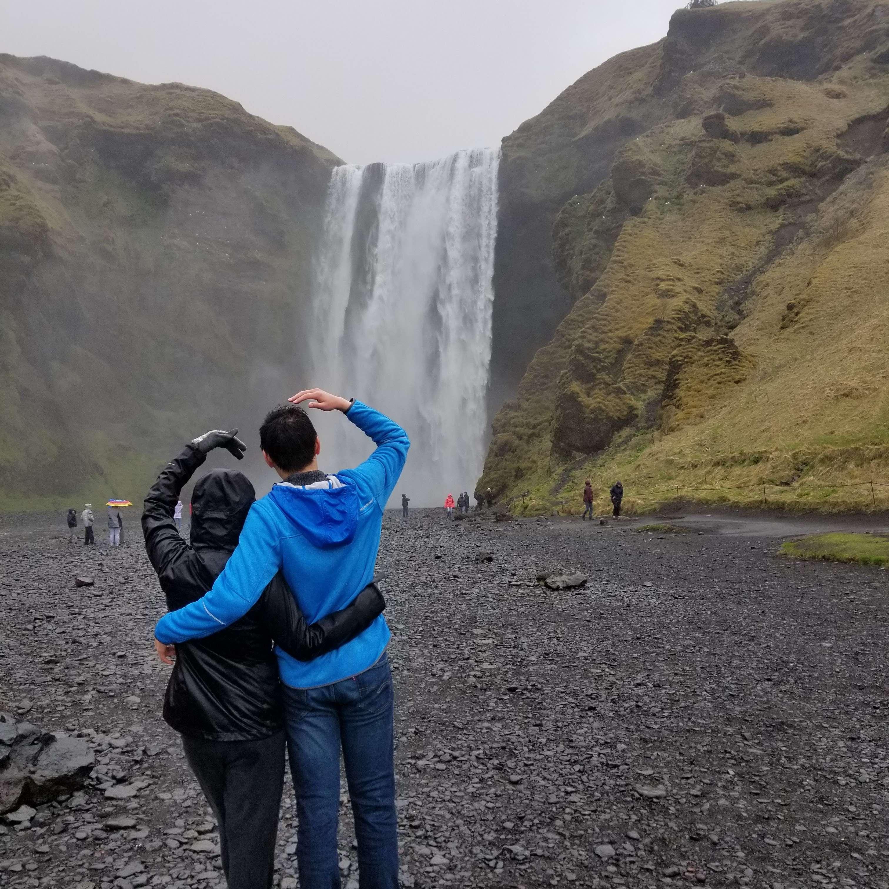 Exploring Iceland together