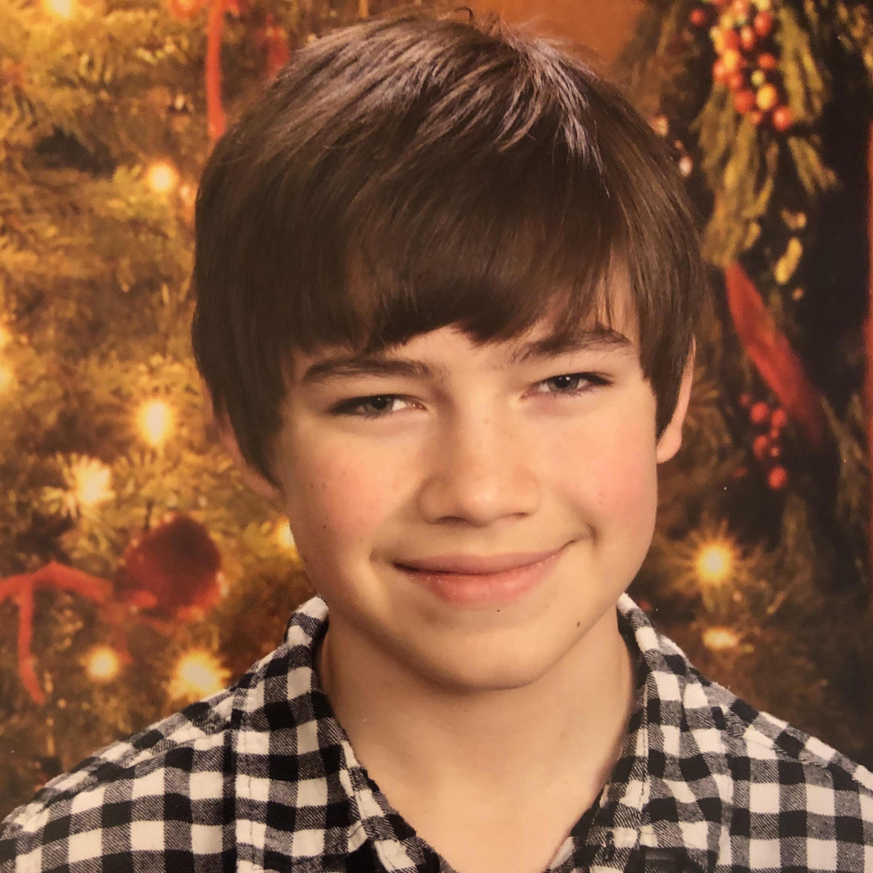 Lil Isaac in middle school