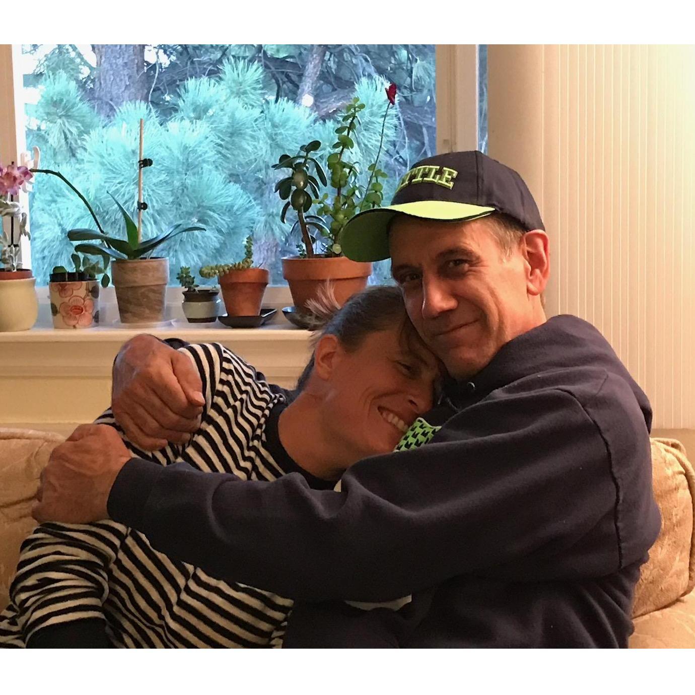 Don is the best hugger in the world. Thanks be to God!