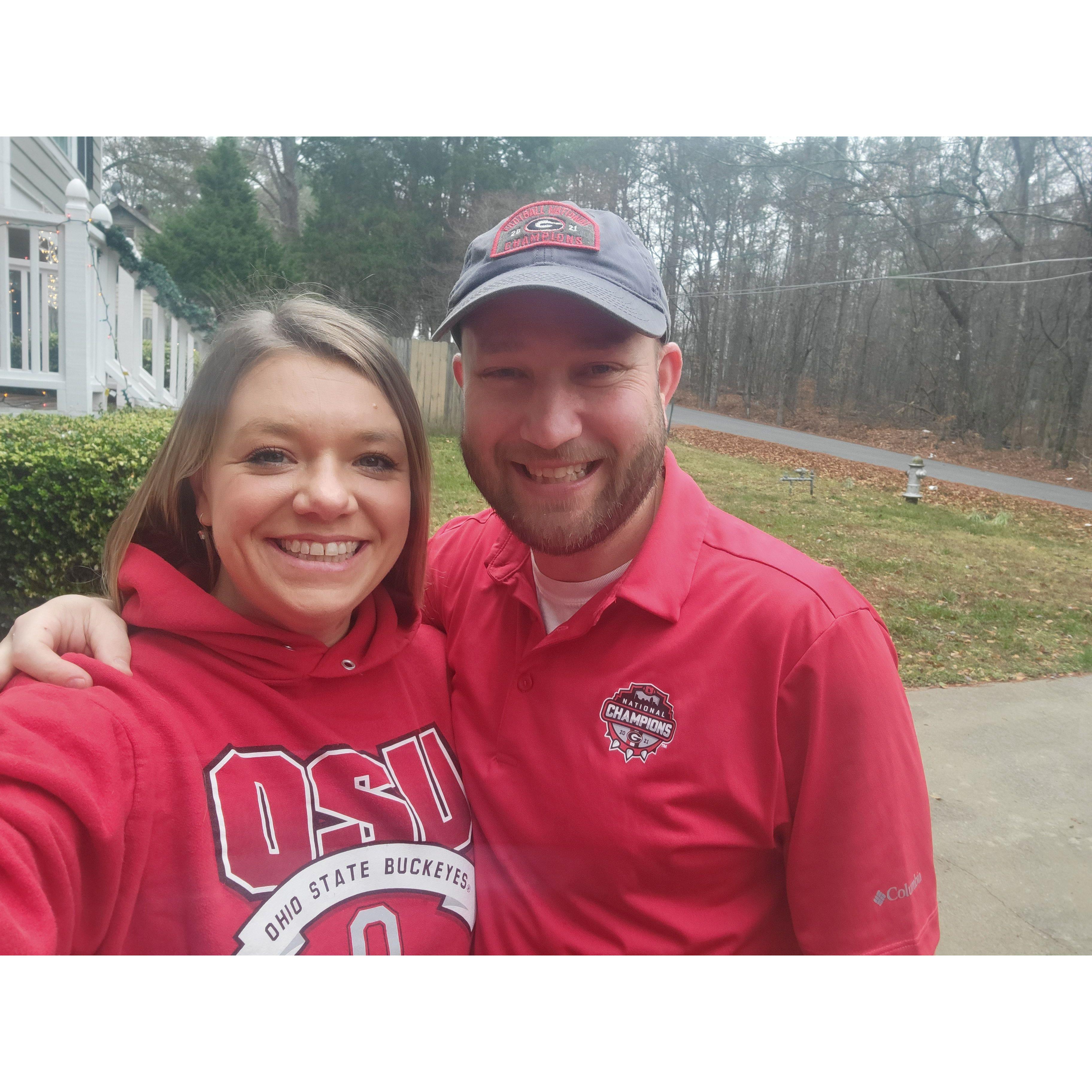 The day we knew our relationship would be tested ;)