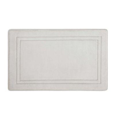 21" X 34" CHARCOAL: Smart Dry™ Memory Foam Bath Mat