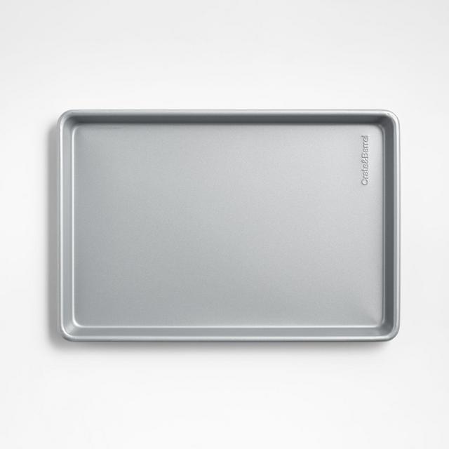 Crate & Barrel Silver 10"x15" Baking Sheet