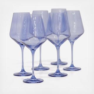 Estelle Stemware Wine Glass, Set of 6