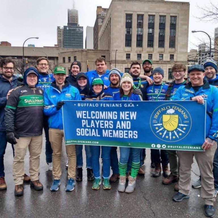 The St. Patricks Day parade where we met