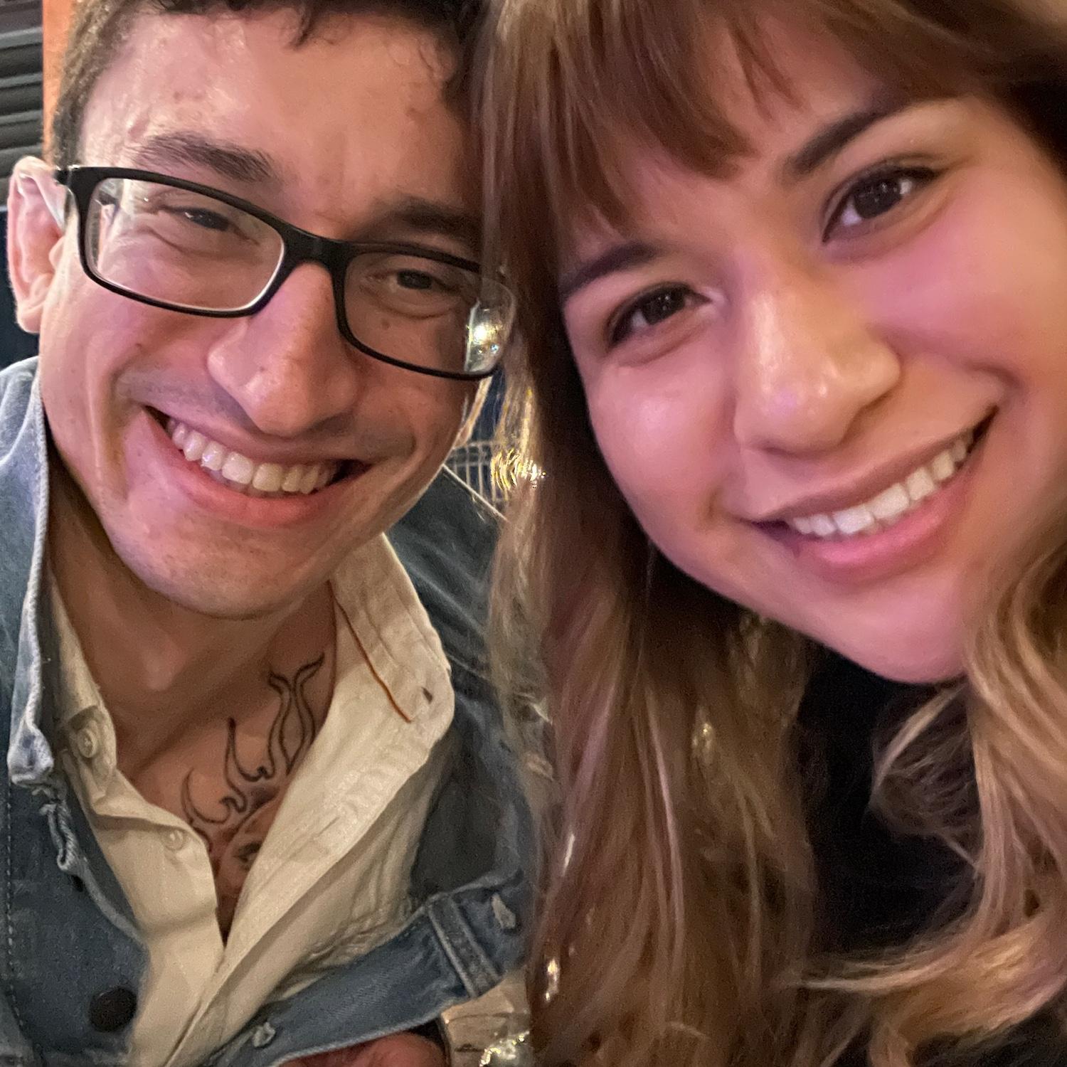 Our very first official date and the night we became a couple. March 23, 2024.