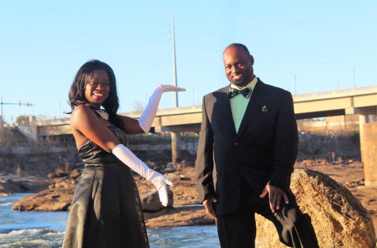 She was so proud of her prince, she had to show him off to everyone!