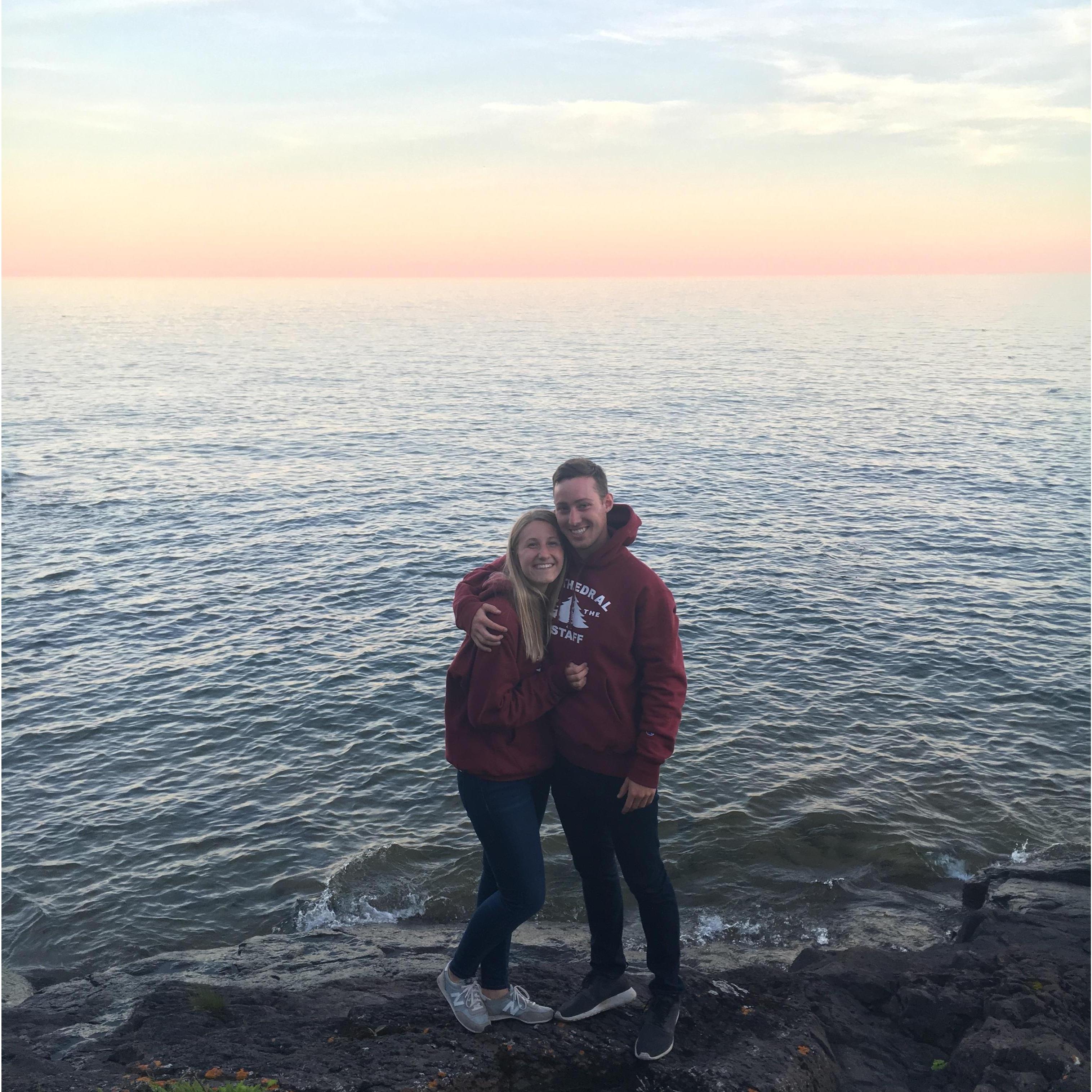 Lutsen, MN - our first summer on Cathedral of the Pines camp staff!