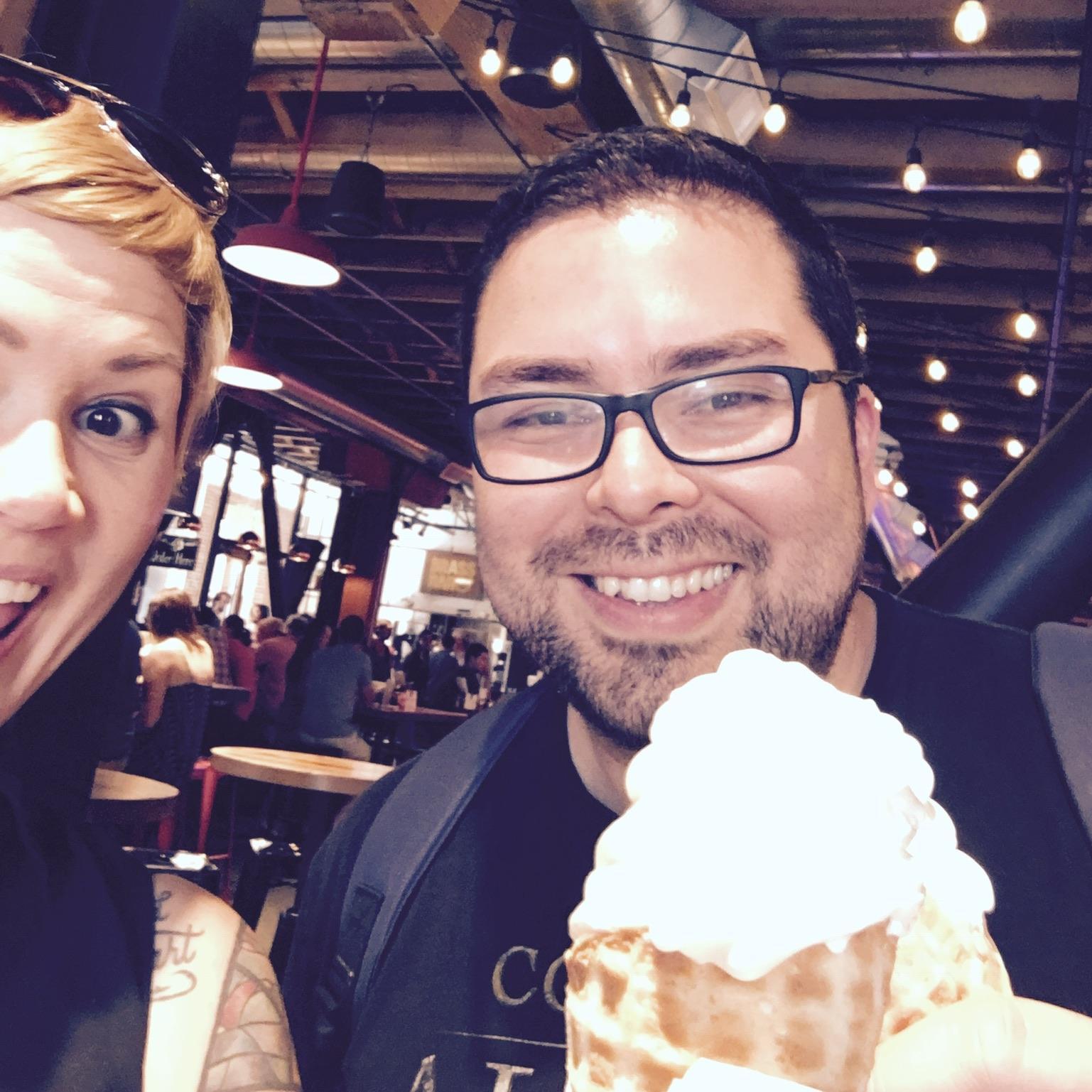 Ice cream in Oregon!