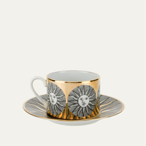 Fornasetti Tea Cup Sole Sunny Face